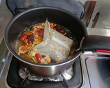 藥燉鮮蝦排骨湯(簡單料理)的食譜步驟3照片