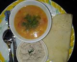 A picture of step 2 of Coconut chutney.