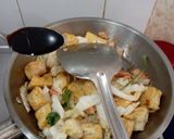 Foto langkah ke 3 dari resep Tumis Tahu Udang.