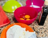 Foto del paso 1 de la receta Tarta de queso a baja temperatura Sous/vide 🫕 🫐 😍