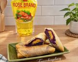 Foto langkah ke 6 dari resep Lumia Pisang Ubi / Banana Ube Turon.