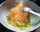 A picture of step 4 of Masoor bhaji.