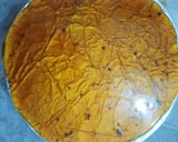 A picture of step 8 of Mixed nuts chikki pizza (chizza).