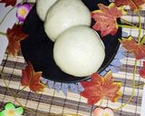 Foto langkah ke 5 dari resep Bakpao Isi Cokelat Kurma (No Mixer).