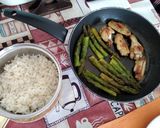 Spárgás csirkeszárnyak egyszerűen recept fázis 2 fotója
