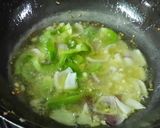 A picture of step 1 of Chilli garlic potatoes.