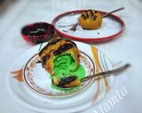 A picture of step 6 of Deep fried Icecream (eggless).
