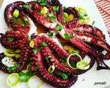 A picture of step 2 of Baked Octopus with Oil and Vinegar 🦑.