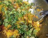 A picture of step 6 of Gavar potato nutty sabji.