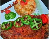 A picture of step 2 of Fish tikka biryani.