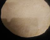 A picture of step 3 of Ghee roti shakkar.