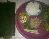 Foto langkah ke 1 dari resep Nasi bakar teri pete.