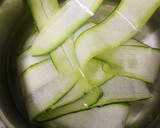 Foto del paso 1 de la receta: Canelones de calabacín🥒