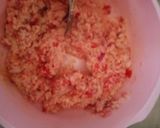 A picture of step 3 of Suji chilla.