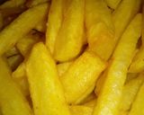 A picture of step 5 of Turmeric fries🍟.