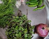 पुदीना पत्ता पराठा रेसिपी चरण 1 फोटो