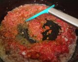 A picture of step 4 of Masala bhindi.
