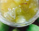 A picture of step 2 of Fresh raw mango murabba.
