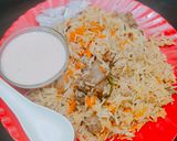 A picture of step 11 of Mutton Yakhni Pulao.