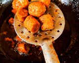 A picture of step 7 of Gatte ki Sabzi.