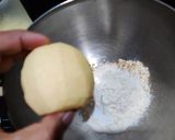 A picture of step 3 of Chocolate oats pancakes.