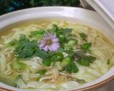A picture of step 1 of Chicken Pho Combo.