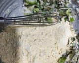 A picture of step 2 of Masala gota.