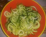 Foto del paso 1 de la receta: Espaguetis de zucchini con tinga