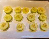 A picture of step 1 of Ranch Cucumber 🥒 Bites 😋.