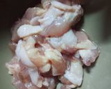 รูปขั้นตอนการทำที่ 1 ของ ไก่ผัดขิง