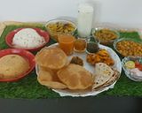 A picture of step 13 of Punjabi thali (Chana mansala & More).