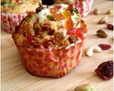 A picture of step 10 of "Eggless Fruits and nuts pineapple muffins".