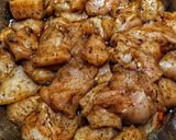 Zöldséges csirkesaslik 🍢 recept fázis 1 fotója
