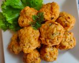 Foto langkah ke 5 dari resep Bakso Ayam Goreng.