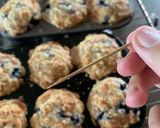 Hình bước làm 6 của món Moist Blueberry Crumb Muffins