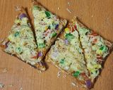 ઈનસ્ટન્ટ બ્રેડ પીઝા, (Bread pizza recipe in Gujarati) રેસીપી સ્ટેપ3ફોટો