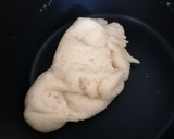 Foto del paso 1 de la receta: Buñuelos de setas espinacas y gambas