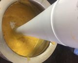 A picture of step 3 of Mango lassi.