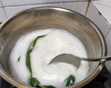 Foto langkah ke 4 dari resep Singkong Thailand Pandan.