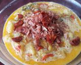 Foto del paso 3 de la receta Tortilla de cebolla y pimientos..y algo más #yosoyyo