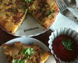 স্প্যানিশ অমলেট(Spanish omelette recipe in Bengali) রেসিপি ধাপ - 7 ছবি