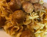 A picture of step 3 of Crock pot Swedish Meatballs Recipe.