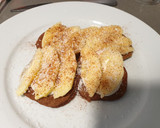 Foto del paso 2 de la receta: Tortitas de cacao con yogur, manzana, canela y coco