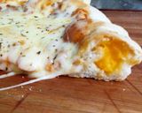 Foto del paso 4 de la receta: Pizza con borde de cheddar