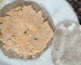 A picture of step 3 of Potato stuffed bajra/pearl millet paratha.
