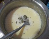कस्टर्ड वनीला आइसक्रीम (Custard vanilla icecream recipe in hindi) रेसिपी चरण 4 फोटो