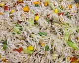 A picture of step 5 of Egg & Vegetable Fried Rice.