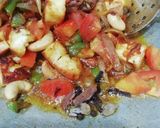 A picture of step 7 of Shahi Navratan Pulao.