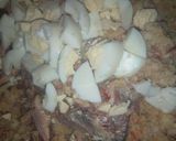 A picture of step 3 of Yam balls.