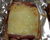 Foto del paso 3 de la receta: Tuesta de huevo, queso y bacon en pan de molde